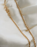 Ultra Rare 107 Year Old Antique 23 Grams Watch Chain on 18.25 Inches 18 Gold 1917