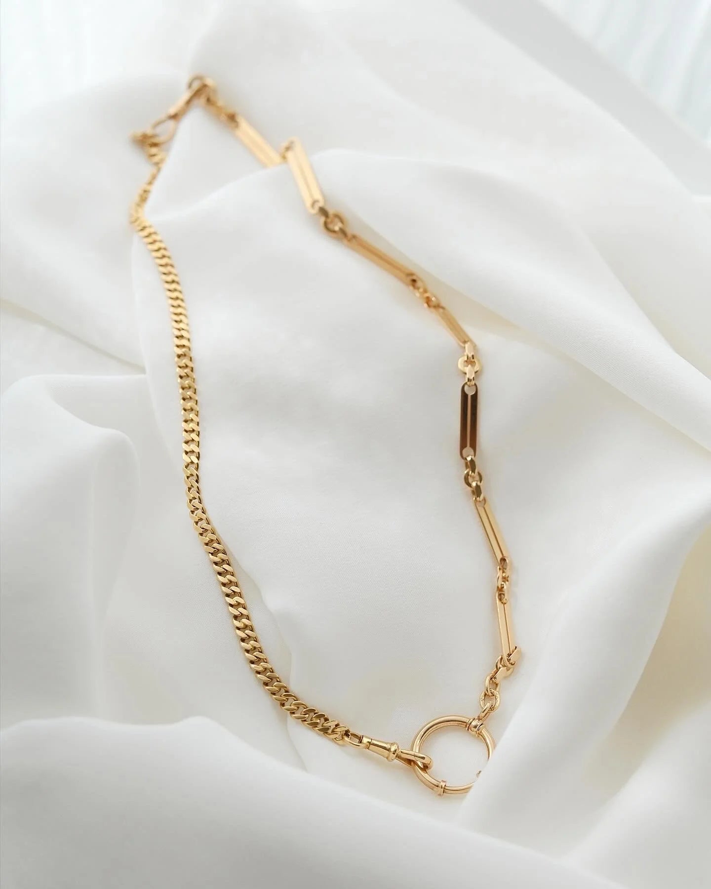 Bracelet or Chain Extender Swedish Antique 18K Gold Fully Hallmarked 1910s