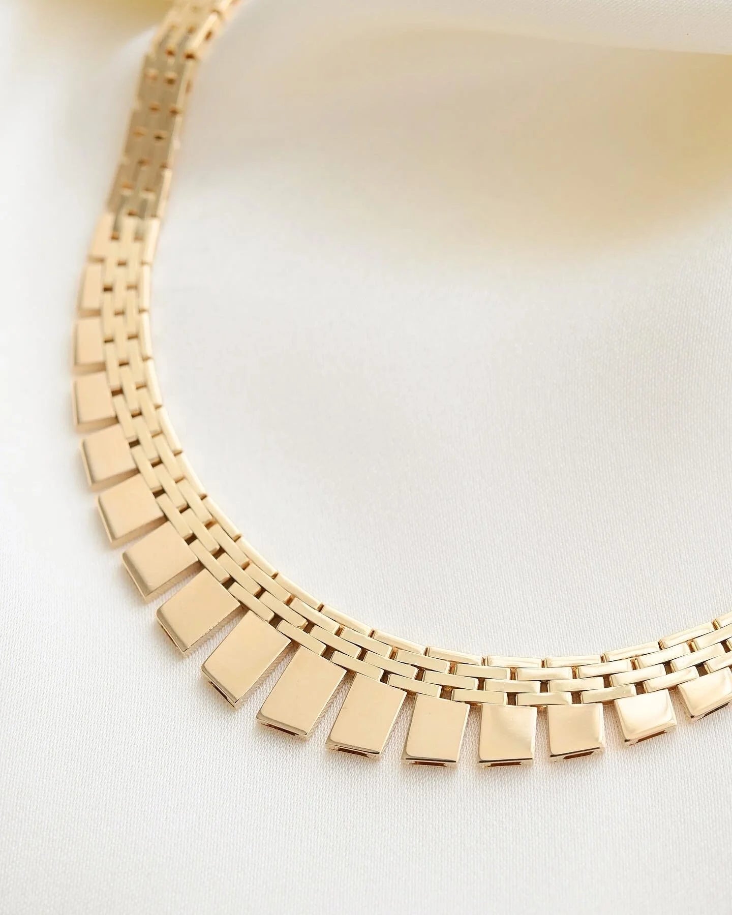 Radiant Tage Hansen Vintage Necklace 14K Gold 1950-60