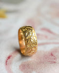 The Perfect Antique Wedding Band 18K Gold 1915