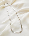 Super Heavy Curb Link Chan 20.5 Inches Sterling Silver