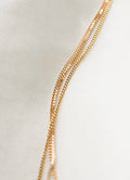 Shimmering Vintage Stacking Chains 18K Gold