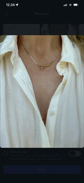 Incredible Old Watch Chain Necklace 18K Gold Beg 1900s