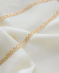 Beautiful Swedish Vintage X Link Necklace 18K Gold