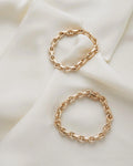 6.25 Inches Big Chunky Danish Anchor Link Bracelet 14K Gold