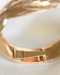 Dream Flower Cuff 18K Solid Gold 1957