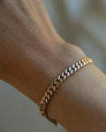 Extraordinary Chunky 23 Grams Antique Watch Chain Bracelet 18K+ Carat Beg. 1900s