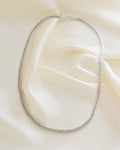 The Diamond Tennis Necklace of Your Dreams 3.50 Carats 18K White Gold