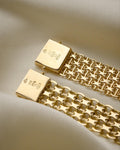 Radiant X Link Bracelet 18K Gold 1965
