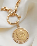 The Iconic Marianne and the Rooster Coin Pendant 21K Gold 1910