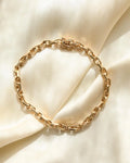 Radiant 1990s Anchor Bracelet 14K Gold