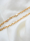 Radiant Italian Vintage Anchor Link Chain 18K Gold