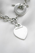 1990s Vintage Tiffany & Co. Heart Toggle “Legally Blonde” Necklace Sterling Silver