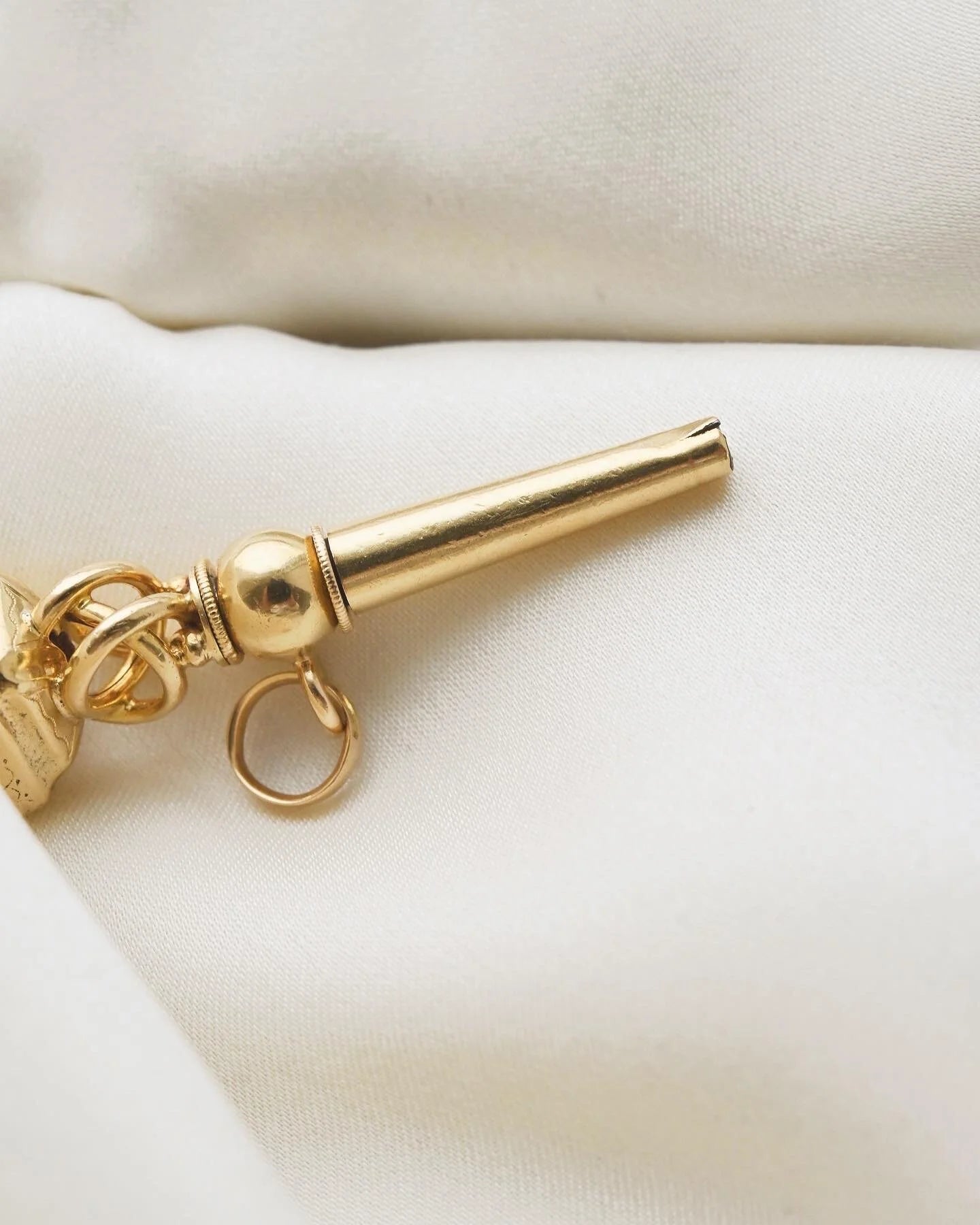 Antique Pocket Watch Key 18K Gold 1969