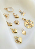 The Lovelies Heart Charm Collection Pick Your Favorite 18K Gold