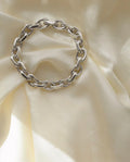 Gorg 72 Grams Danish Vintage Anchor Bracelet Sterling  Silver