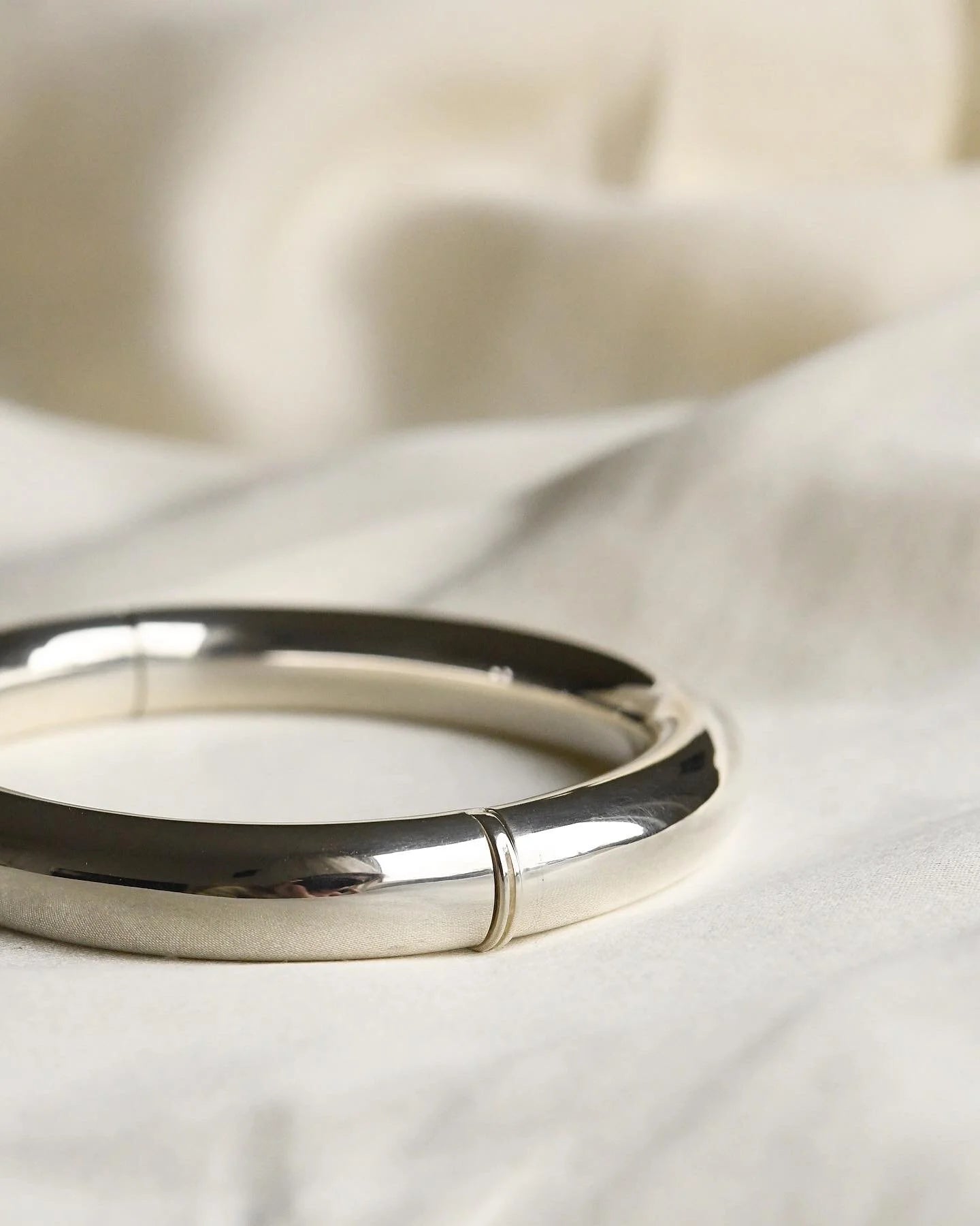 Big, Cool Silver Bangle