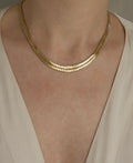 Amazing Geneva Link Necklace Vintage by Torben Andersen 14K Gold 1960s