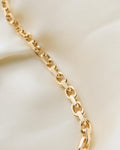 Sublime Chunky 45 Grams Danish Vintage Dream Biker Chain 14K Gold