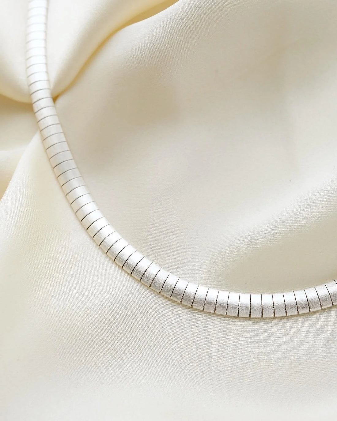 Fabulous Swedish Silver Omega Link Chain