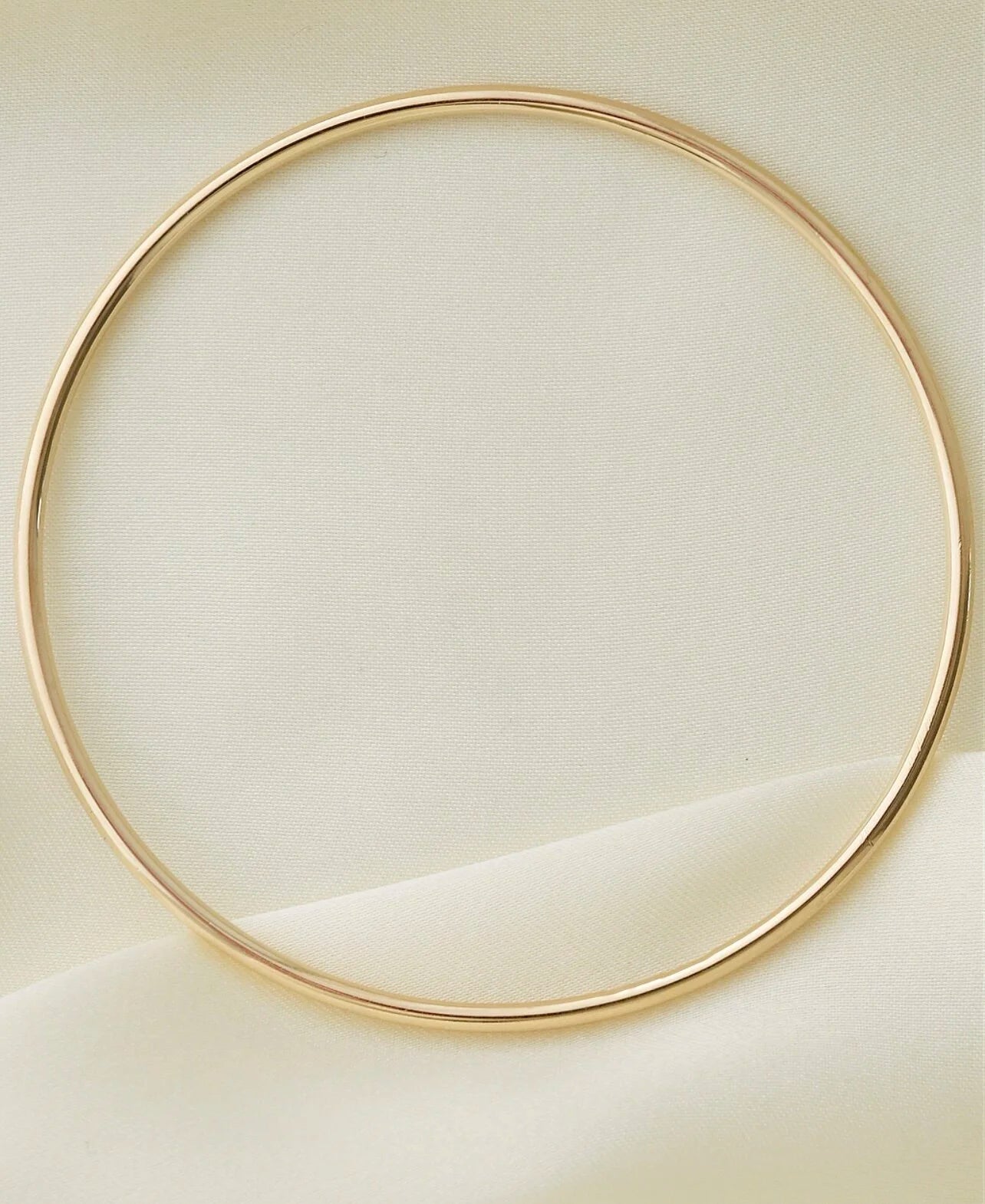 Classic Danish Vintage Bangle 14K Gold