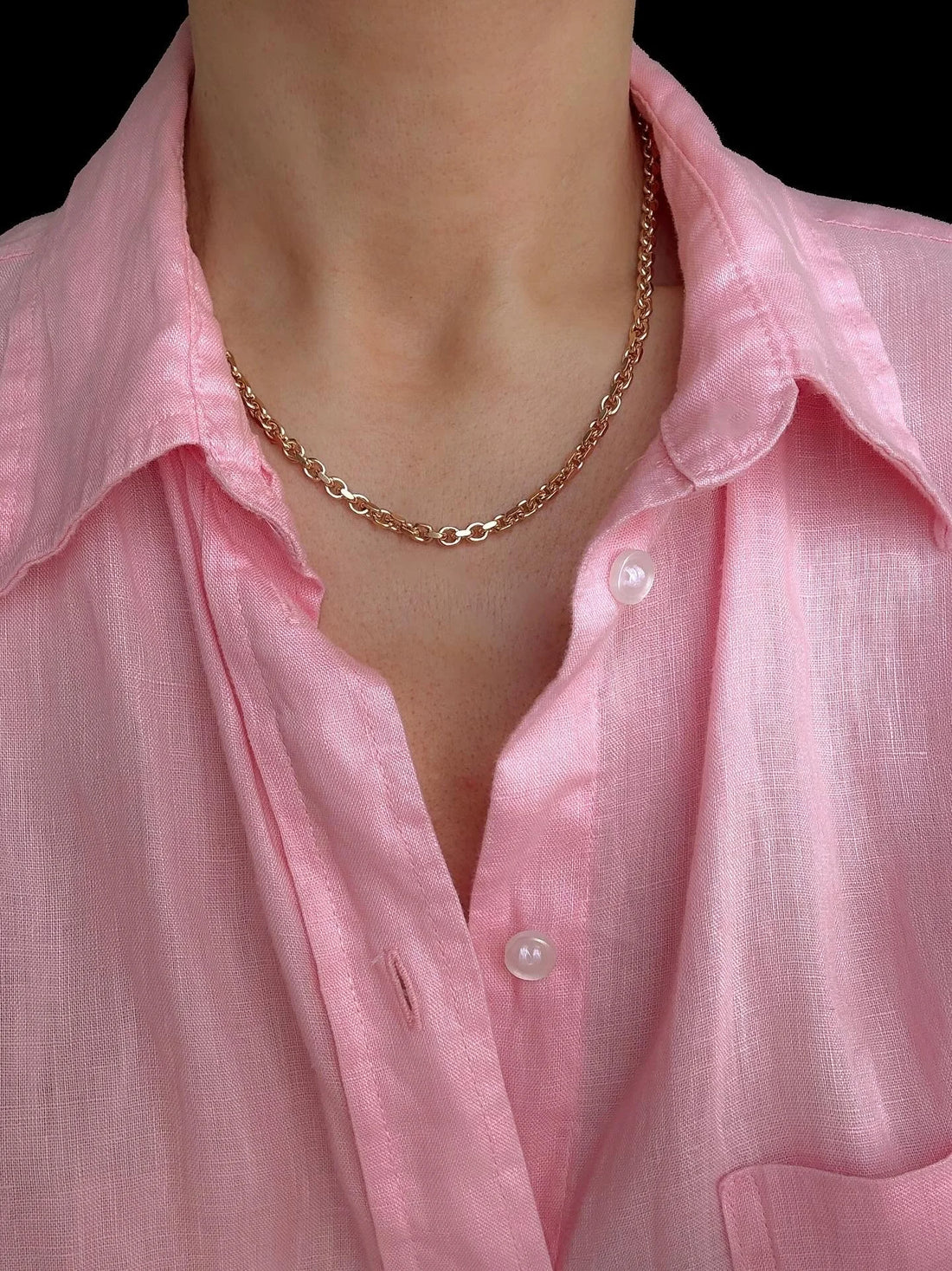 Incredible Rare Vintage Dream Chain 18K Gold Italy 1990s