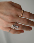 Antique Art Deco Old Cut Diamond Ring Silver and Gold