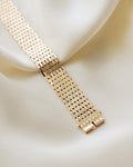 Showstopping Danish Vintage Bracelet Dream by Preben Carl Larsen 1963 14K Gold