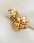Sublime 19 Grams Heavy Extraordinarily Beautiful Antique Fob 18K Gold Beg 1900s