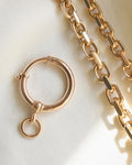 Rare Victorian Bolt Clasp 18K Gold 1874
