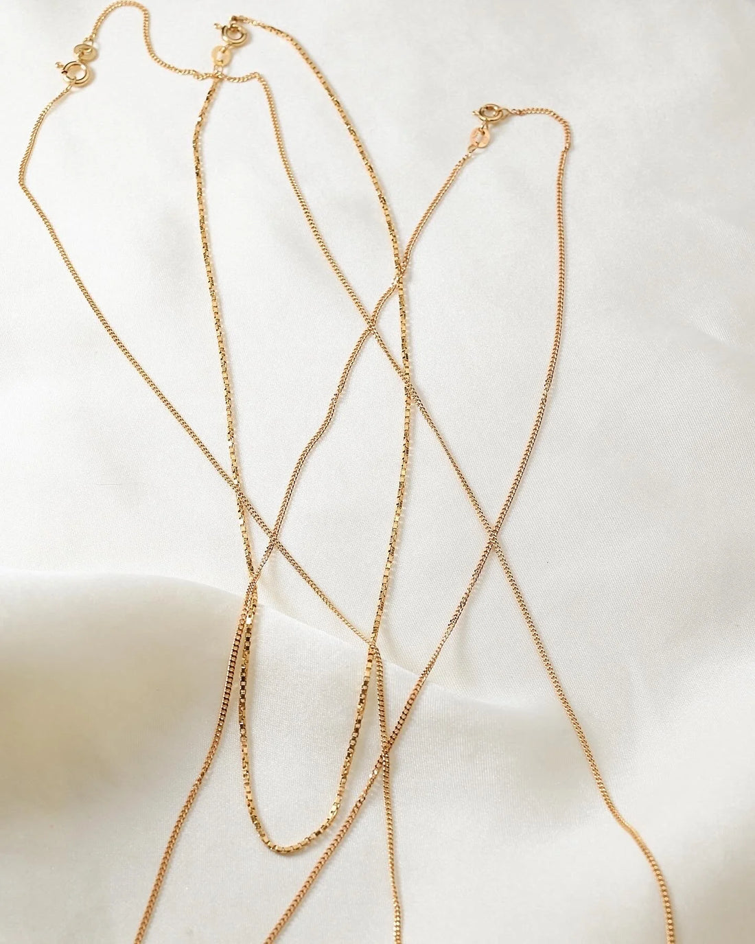 Sexy Dainty Vintage Chain 18K Gold