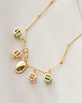 OMJ FINE JEWELRY : The Cotton Candy Pendants 18K Gold Denmark 2025