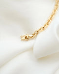 Outstanding Perfect Danish Vintage Biker Link Bracelet 14K Gold 1980