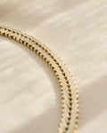Perfect Geneva Link Vintage Necklace 14K Gold 36.6 Grams