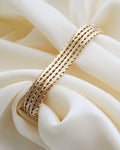 Heavy Gorg Danish Vintage Bracelet 14K Gold 1960s