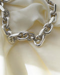 Gorg 72 Grams Danish Vintage Anchor Bracelet Sterling  Silver