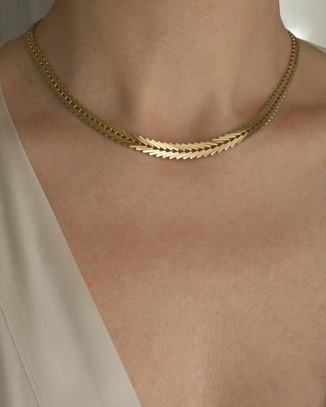 Gorg Vintage Viggo Pedersen Geneva Chain 14K Gold