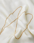 Loooooong Sexy Curb Link Chain 18K Gold