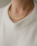 Danish Vintage Rolex Link Necklace 14K Gold 1980