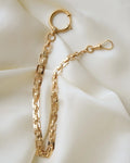 Rare Antique Watch Chain 10 inches 18K Gold 1910
