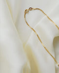 Shipping included! Gorg Italian Vintage Box Chain 18K Gold