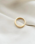 Amazing Princess Cut Channel Set Diamond Half Eternity Band 18K Gold