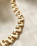 Sublime Bismarck Link Chain 14K Gold 1960s