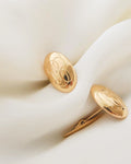 Beautiful Antique BE /EB Cufflinks 18K Gold 1924
