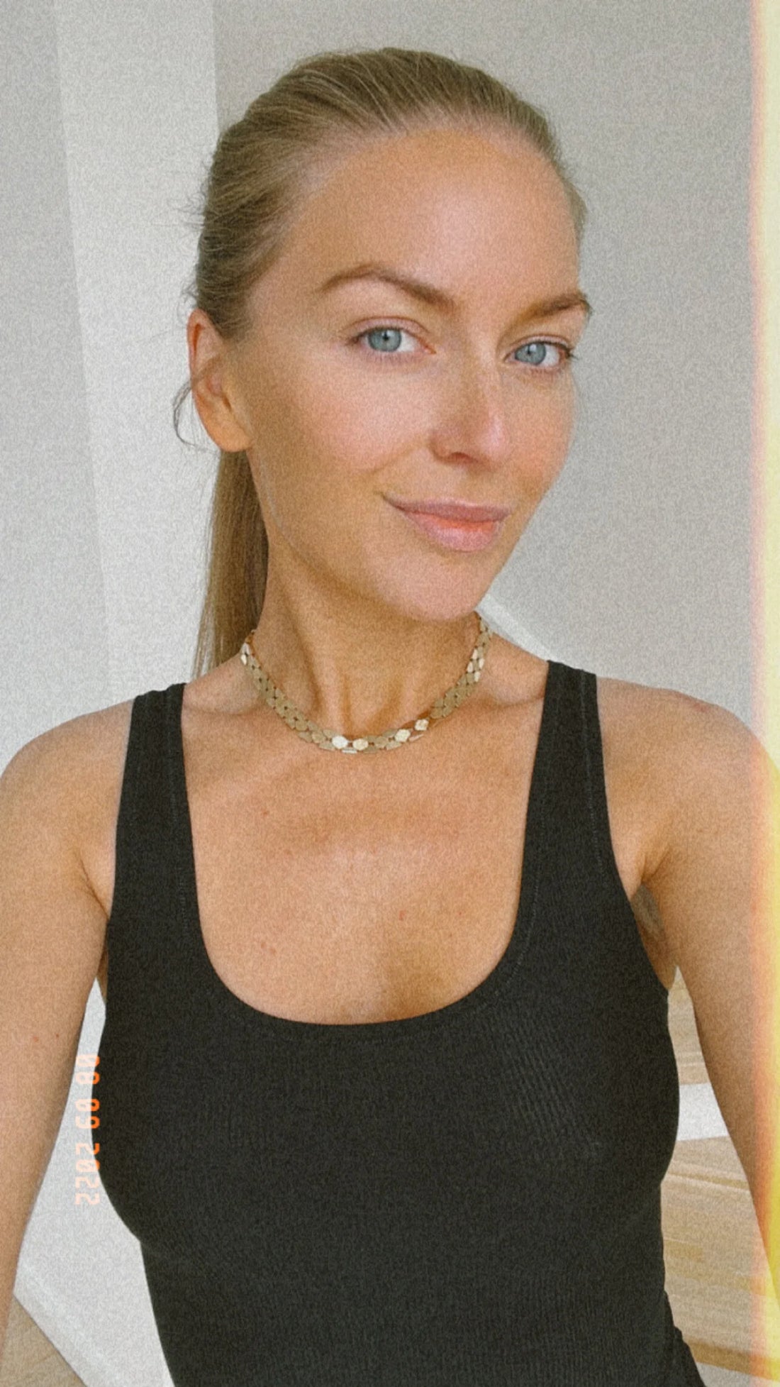 Incredible Beautiful Rare Danish Vintage Necklace 14K Gold
