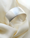Danish Velvet Finish Sterling Silver Cuff 82 Grams by Peter Pedersen