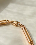 Gorgeous Antique Watch Chain Bracelet 18K Gold