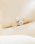 The Ring You Wanted Him to Buy But Now Can Buy Yourself Antique Diamonds 18K Gold 1930s