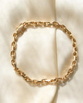 Radiant 1990s Anchor Bracelet 14K Gold