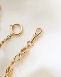 Antique Bits and Bops Dog Clip Loop Clasp Extender 18K Gold